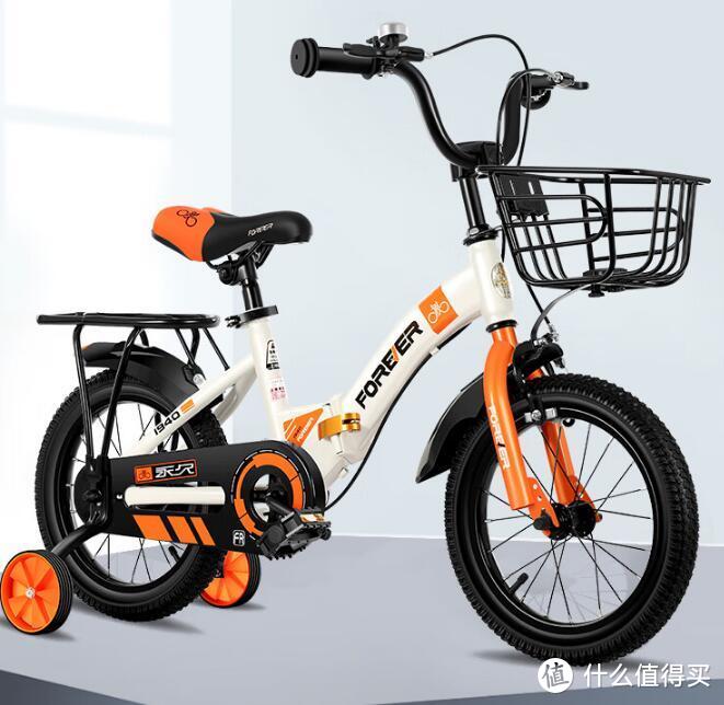 奶爸遛娃专属好物，专为孩子设计，安全舒适的永久牌儿童自行车！