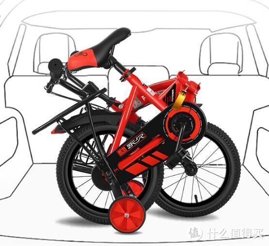 奶爸遛娃专属好物，专为孩子设计，安全舒适的永久牌儿童自行车！