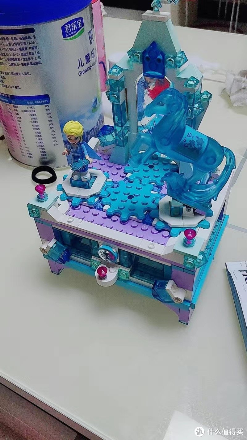 ￼￼乐高（LEGO）积木迪士尼41168艾莎的创意珠宝盒6岁+女孩儿童玩具