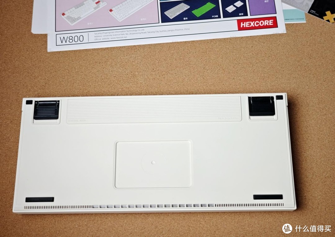 优雅好用，可玩性高 - HEXCORE W800 无线机械键盘双开箱简晒