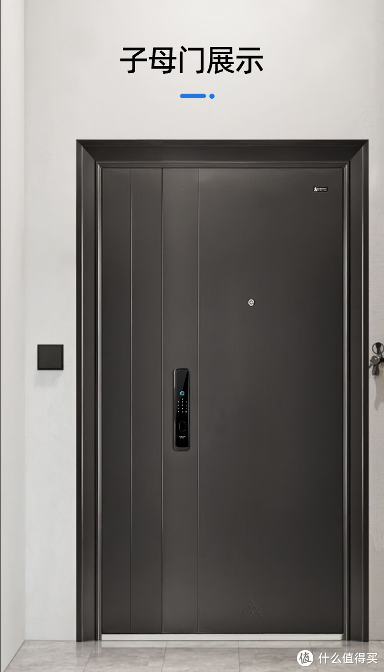 王力安全防盗门锁是一款设计简约、制造精良的高级防盗门锁。
