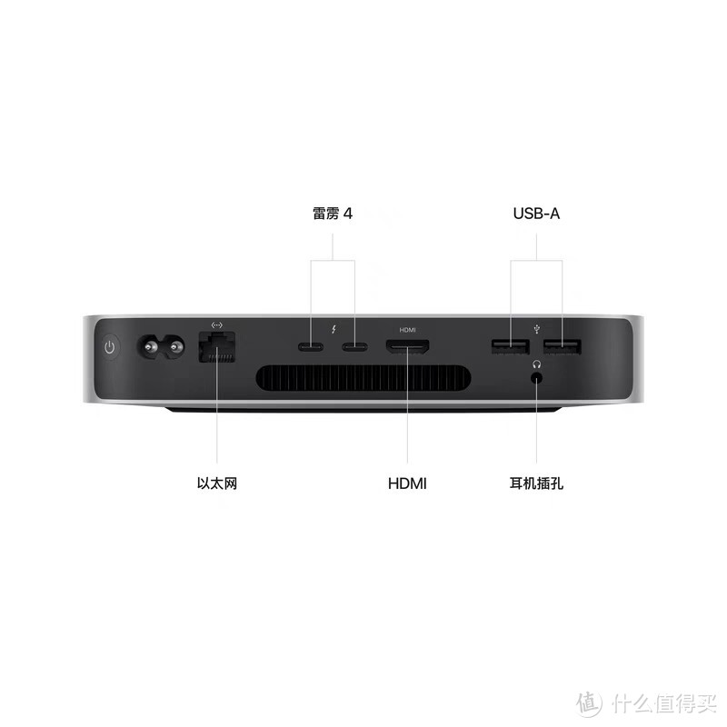 Apple/苹果 Mac mini M2 芯片 256G 台式电脑主机