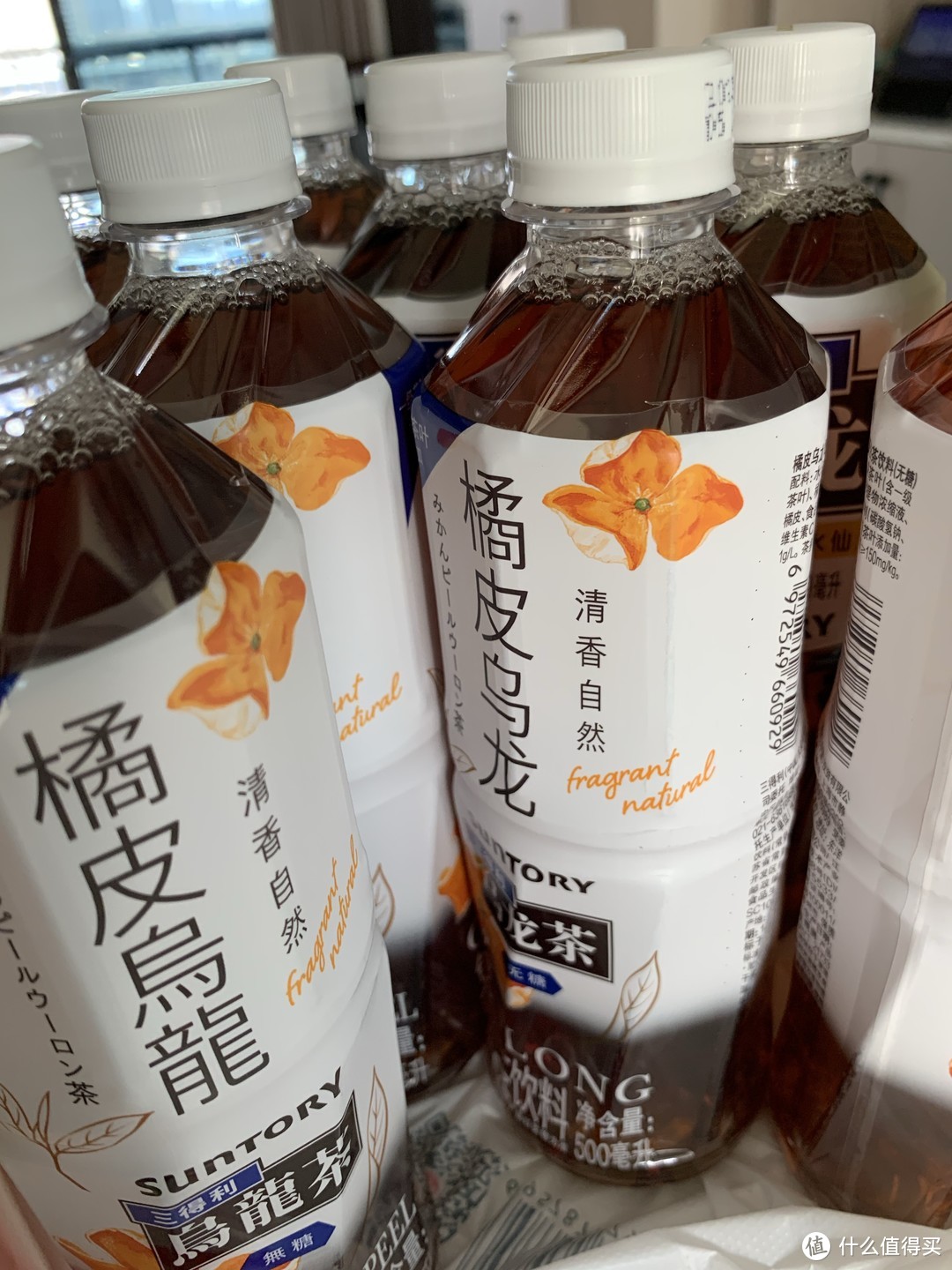 三得利的新口味茶：橘皮乌龙