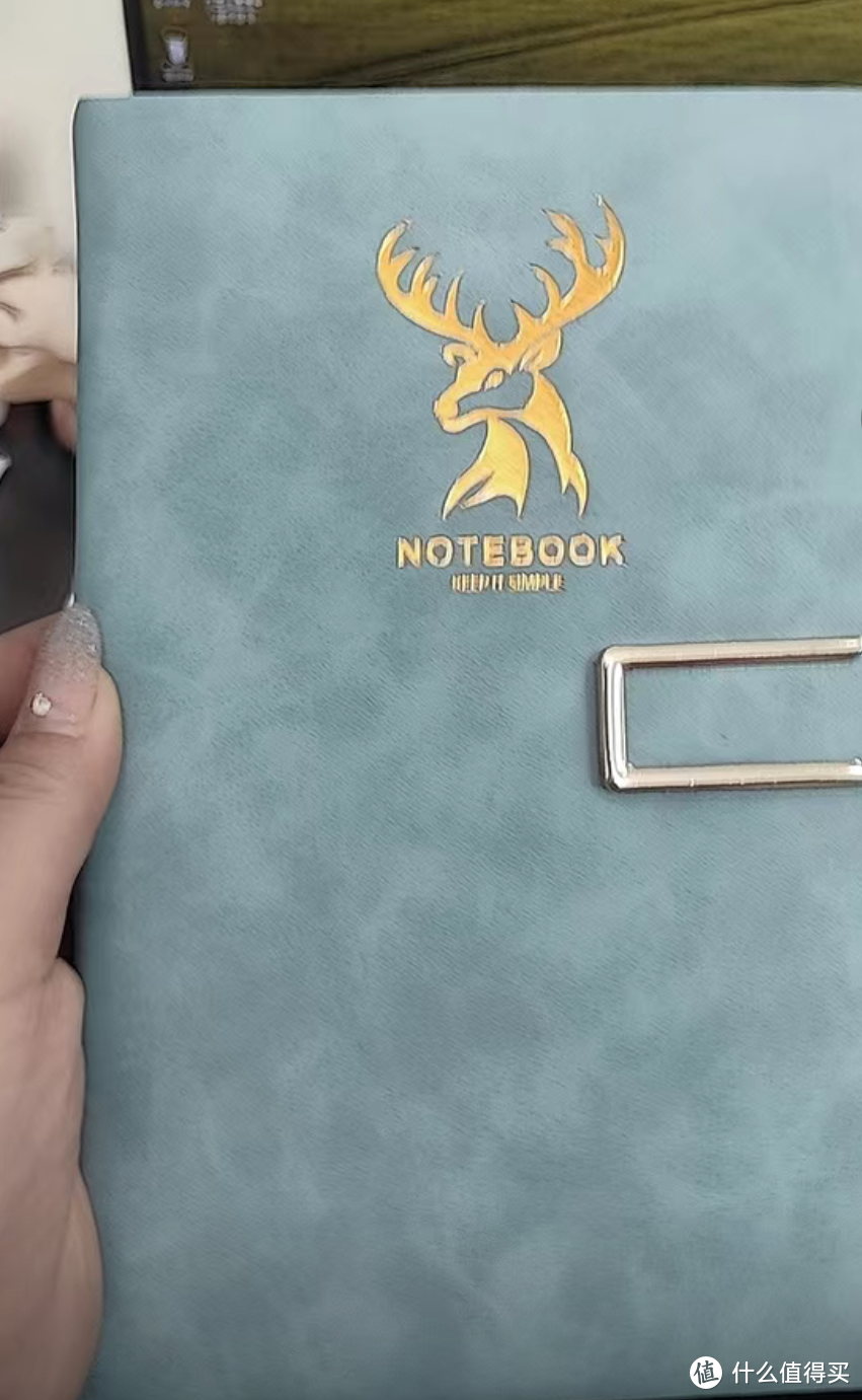 开学就选择这个超厚的鹿头定制笔记本，好看又好用