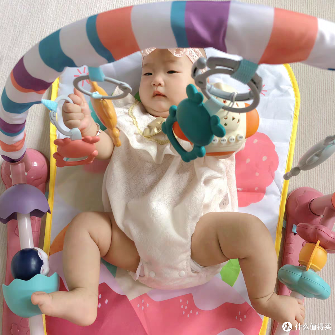 0-1岁宝宝的最佳玩具选择，健身架器带来全方位的早教益智！