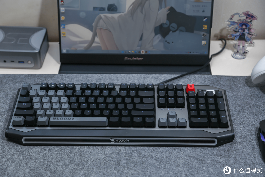 这款光轴机械键盘90%游戏玩家没用过！双飞燕血手幽灵B980评测