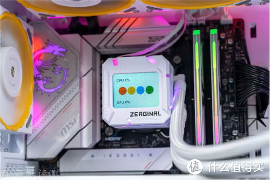 颜值惊艳，性能强悍，盈通X炽果ZC-zeus宙斯-XT一体式360水冷散热 评测