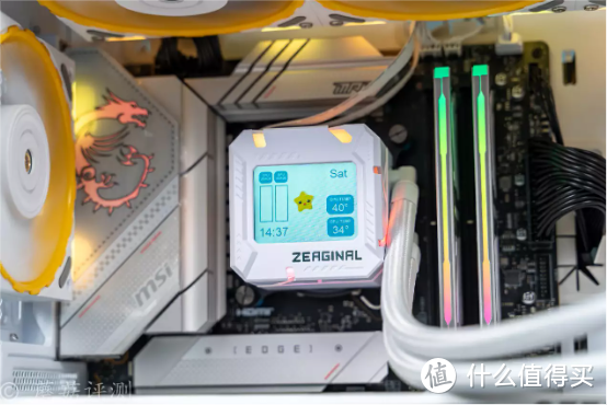 颜值惊艳，性能强悍，盈通X炽果ZC-zeus宙斯-XT一体式360水冷散热 评测