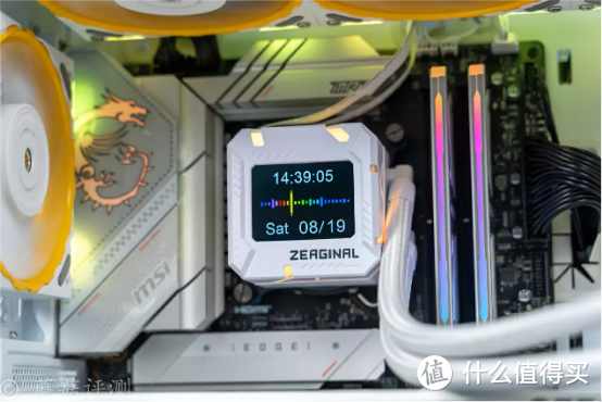 颜值惊艳，性能强悍，盈通X炽果ZC-zeus宙斯-XT一体式360水冷散热 评测