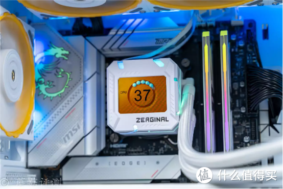 颜值惊艳，性能强悍，盈通X炽果ZC-zeus宙斯-XT一体式360水冷散热 评测