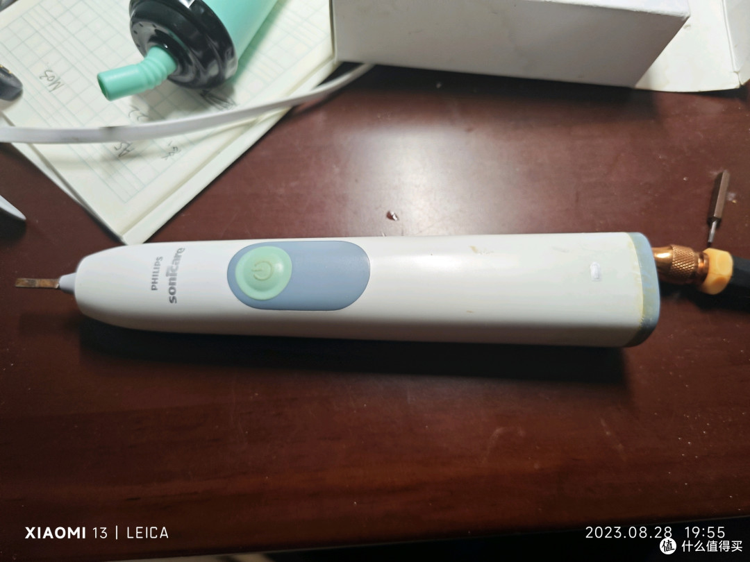 飞利浦hx6240 电动牙刷震动变弱修复