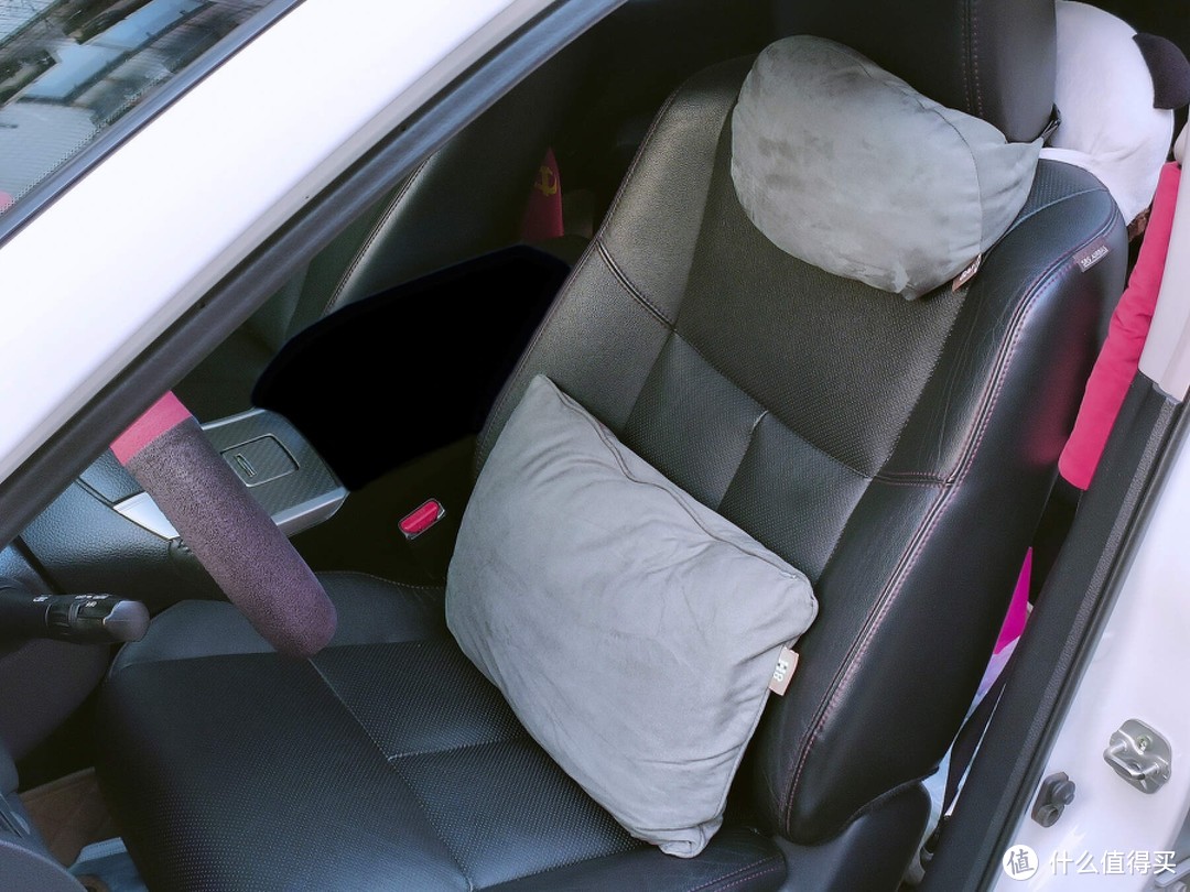 小车舒适度大升级，8H 迈巴赫汽车头枕腰靠，长途必备