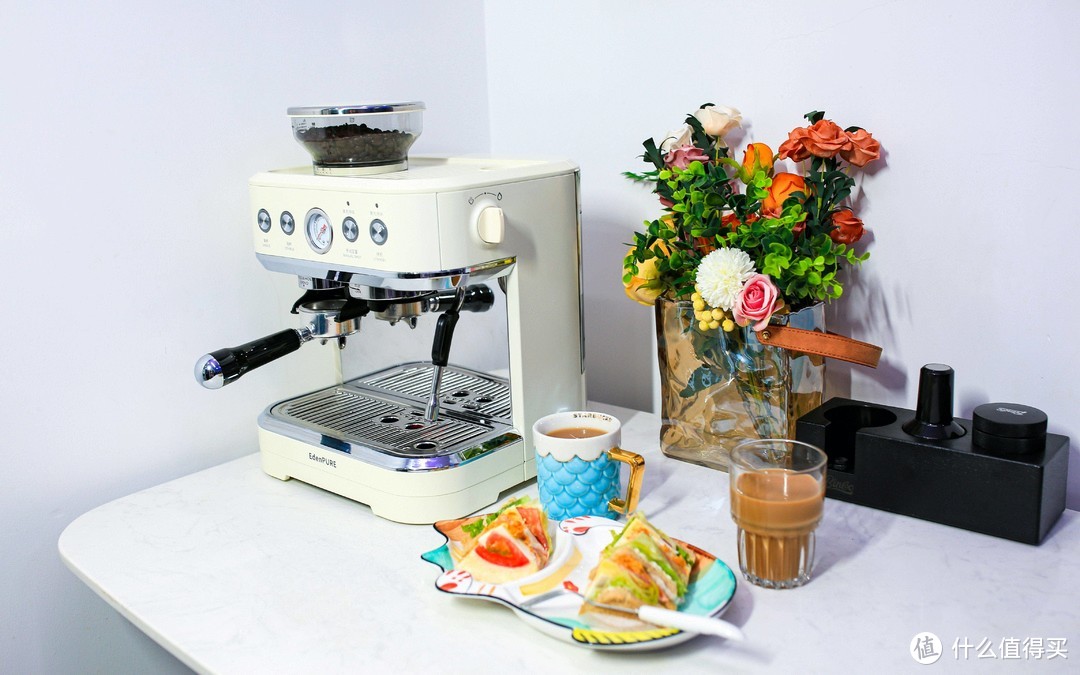 让家变成咖啡馆！在家也能享受专业咖啡师手艺，宜盾普EOS意式半自动咖啡机使用体验分享