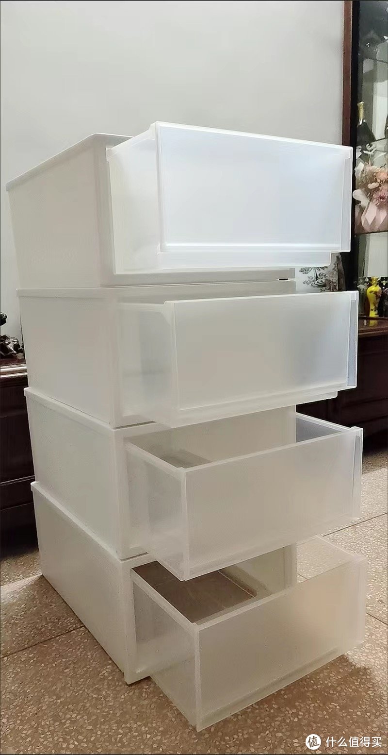 爱丽思（IRIS）【买3勉1】爱丽思收纳箱可叠加塑料抽屉式收纳箱储物箱﻿