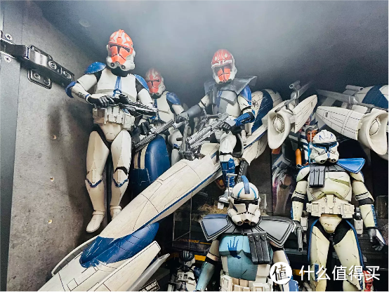 阿波队长和重装克隆人，HotToys星战飞行摩托套装里的两位新克隆人，是配件呢还是配件呢？