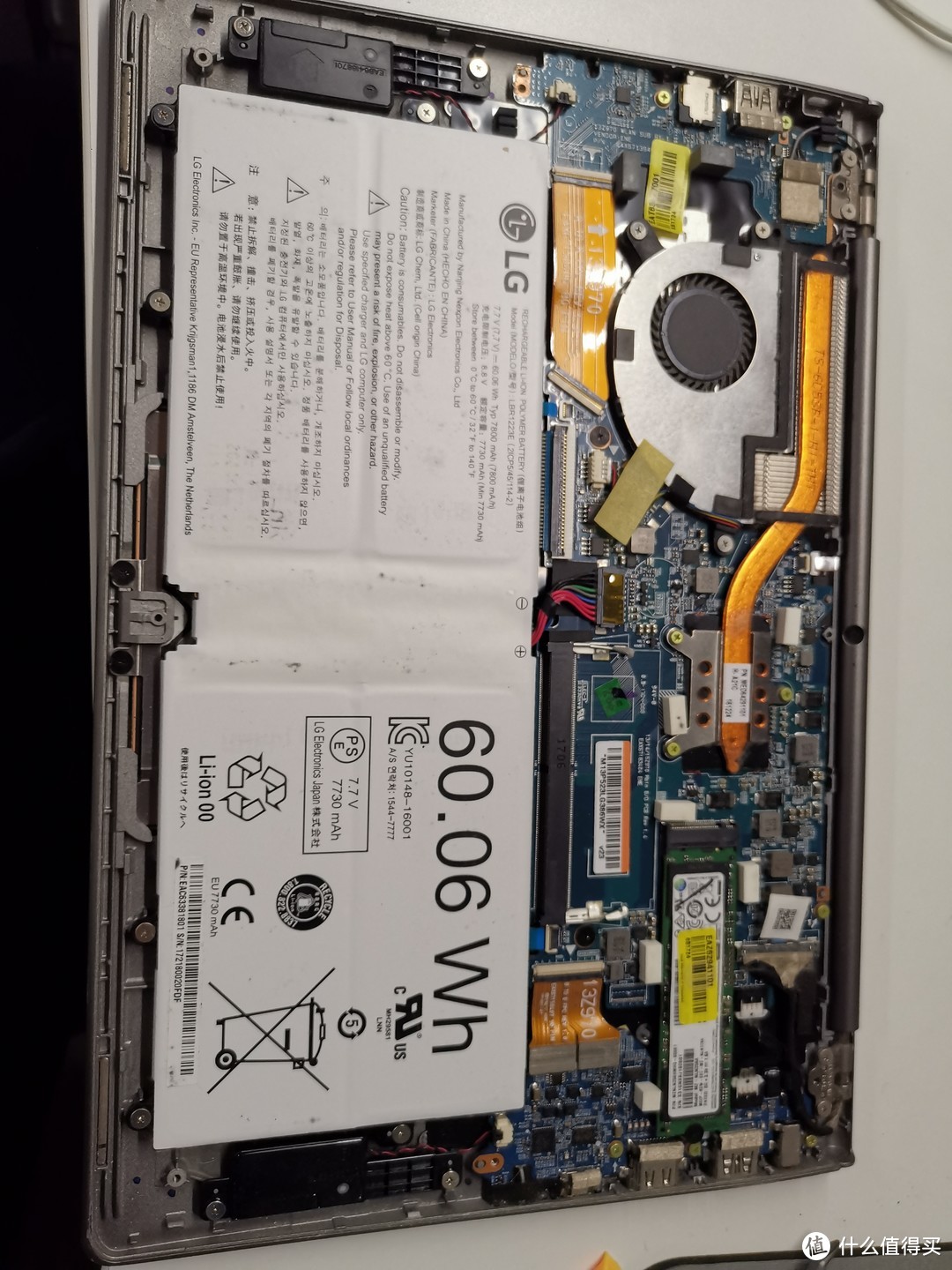 LG 13z970更换无线网卡翻车机记