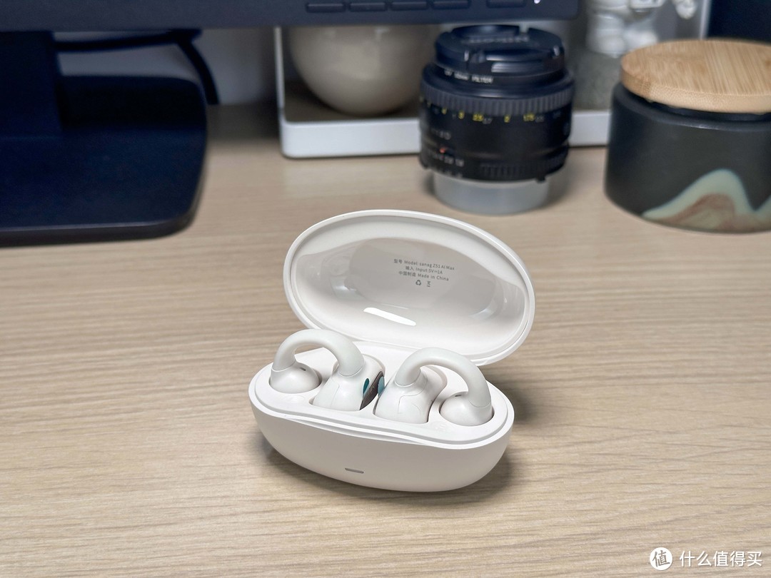 sanag塞那Z51 AI MAX耳夹式耳机，开放式设计，AI助力不挑耳型