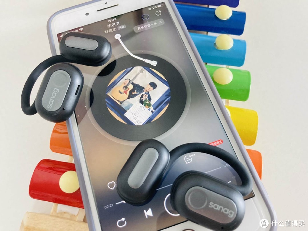 sanag塞那Z65S Pro Max炫酷开放式耳机佩戴舒适，音质更出色
