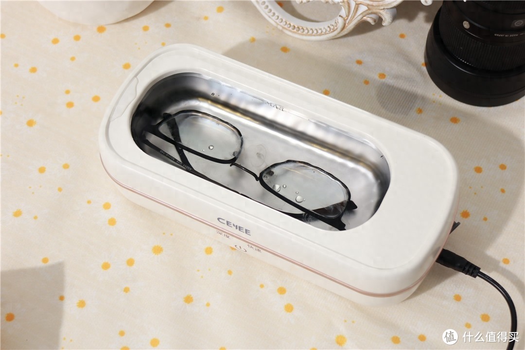 让你的眼镜焕然一新，希亦CG声波清洗机使用体验