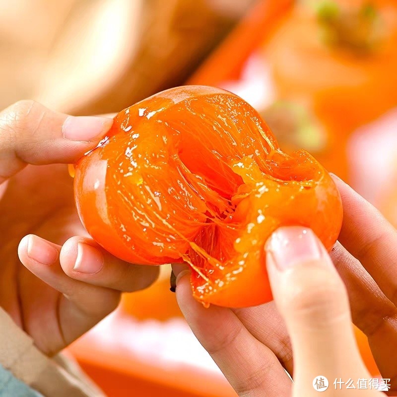 一颗甜到心里的水晶柿子——火晶柿子