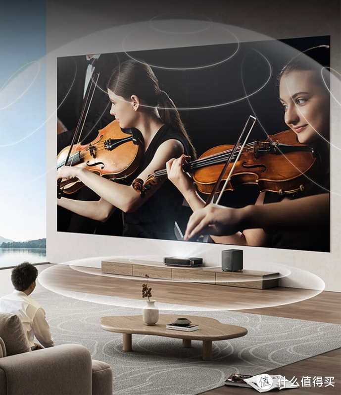 海信激光电视L5K百吋可折叠：开创大屏入户新时代