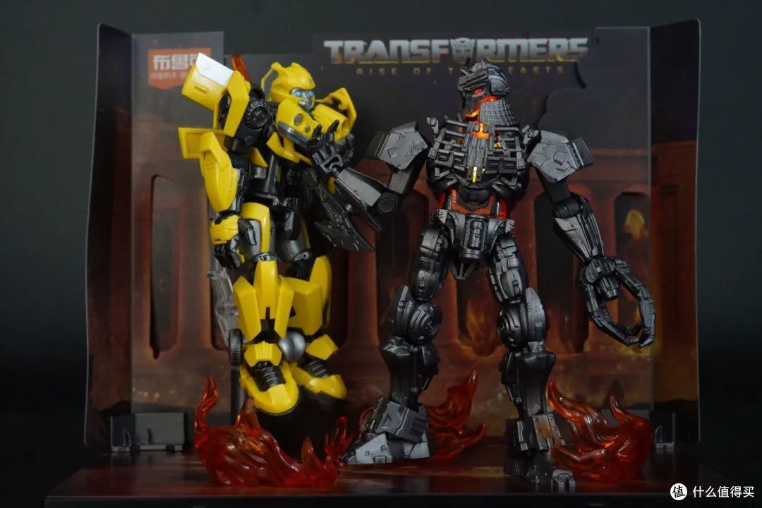 布鲁可 マーベル　超越版　3台セット 布鲁可变形金刚超越版组合套装——大黄蜂&天灾_欧美动漫周边_什么