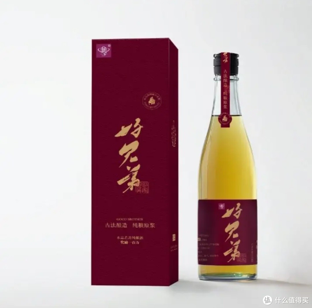 好兄弟一辈子纯粮原浆45%vol小米酒  480ml纯粮酒酿造瓶装45度480