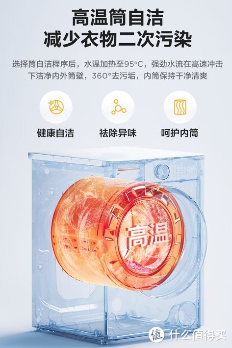 美的（Midea）滚筒洗衣机全自动 V33 洗烘一体机：简单高效的洗衣体验