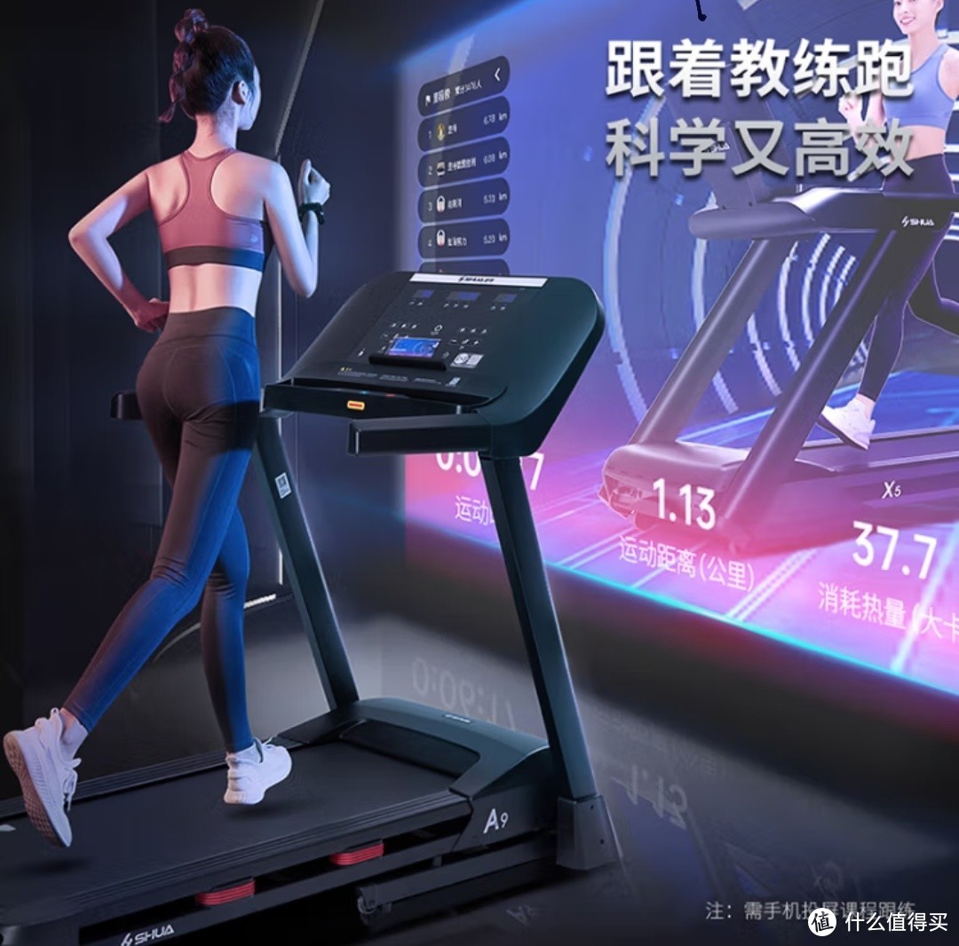 舒华（SHUA）跑步机家庭用可折叠爬坡减震走步机健身房专业运动健身器材 【电动坡度扬升】SH-T9119P-H1