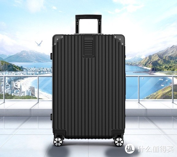 国庆旅行必备：SOO行李箱铝框商务拉杆箱，带你轻松出游！