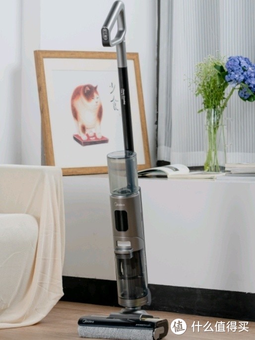 美的（Midea）洗地机GX5pro 无线家用洗拖吸一体机自清洁无尘感洗地机实时电解水滚刷防缠绕