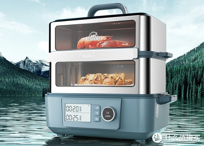 美的锁嫩舱3.0家用电蒸锅：智能烹饪，多功能锅带来全新体验