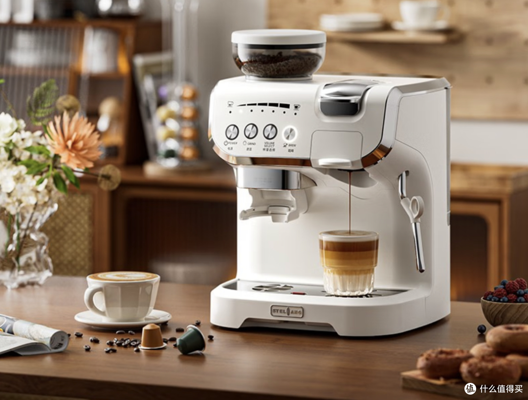 为什么咖啡机家用推荐全自动?5个区别,2分钟搞懂全自动咖啡机、半自动咖啡机!咖啡机入门推荐!