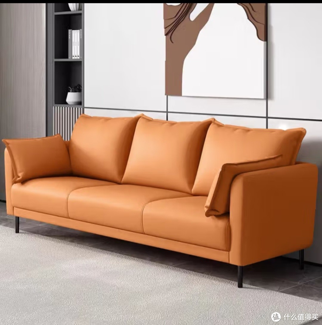 一款舒服的沙发，让你感觉很温暖