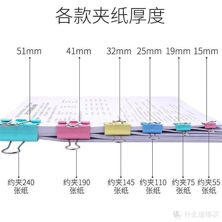 心动色彩，办公场合一网打尽，彩色长尾票夹让你尽显个性!