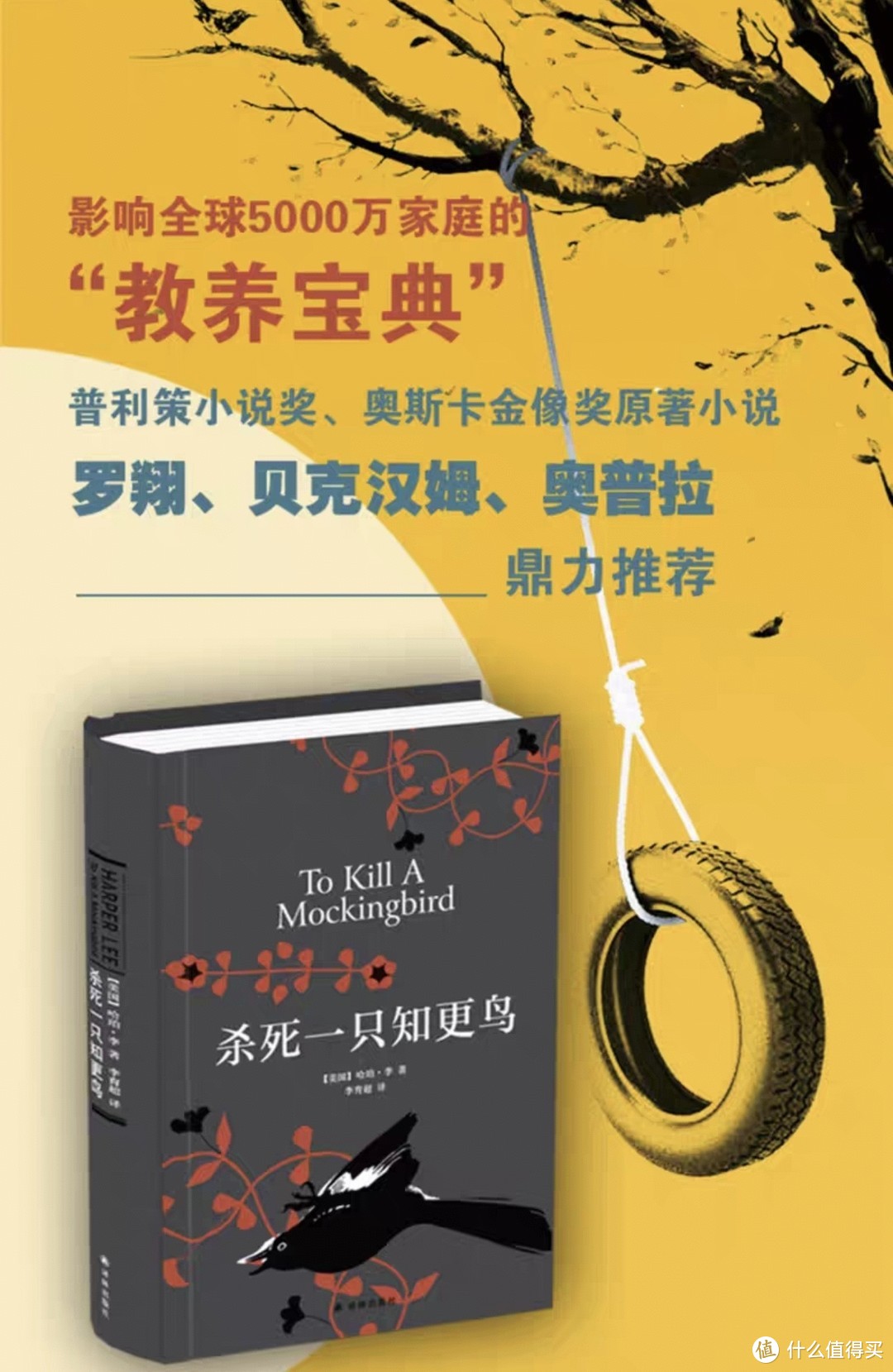 罗翔老师推荐的一本书：《杀死一只知更鸟》