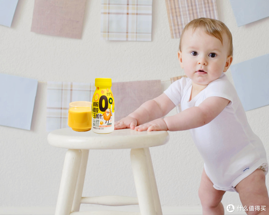 宝宝6个月大，给他添加一些玉米汁，促肠胃蠕动，补充能量