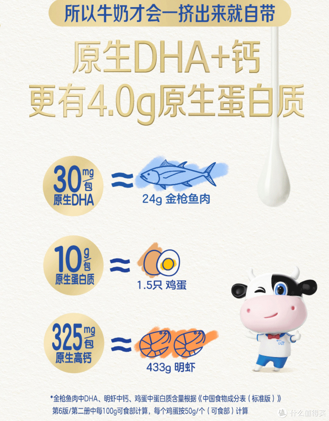 现在才懂原生DHA的珍稀，不是所有牛奶都有原生DHA