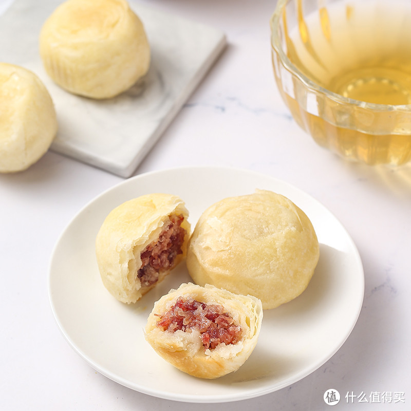 宣和坊 10枚装送礼酥皮火腿酥饼 云南特产云腿酥饼传统小月饼零食