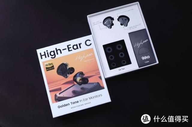 500元价位的新晋猛将？IKKO High Ear-C一圈四铁HIFI耳机评测！