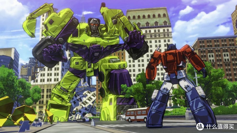 的死去活来,甚至还和霸天虎中的组合金钢混天豹也有冲突,最后是被汽车