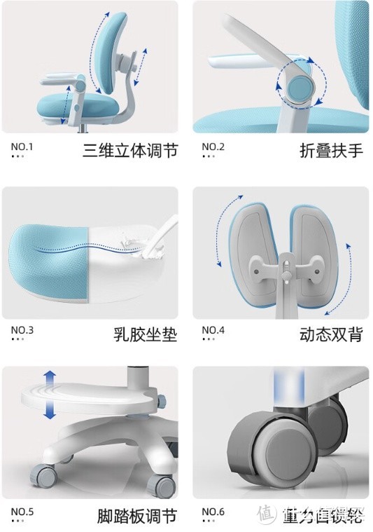 提供舒适健康坐姿的读书郎儿童学习椅——舒适调节，助力健康学习