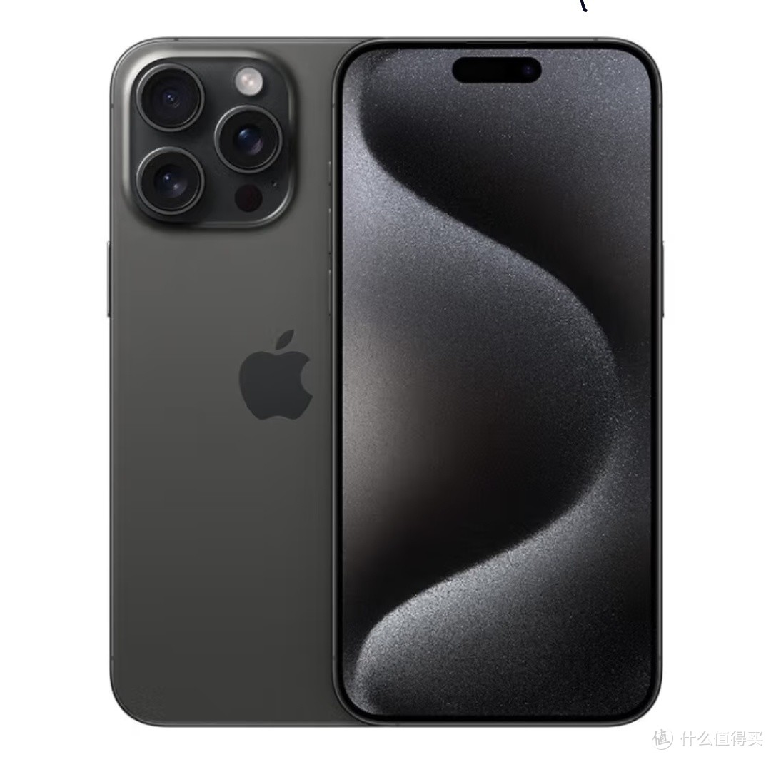 Apple苹果15promax手机apple iPhone15ProMax最新款苹果手机A3108 黑色钛金属 512GB标配 