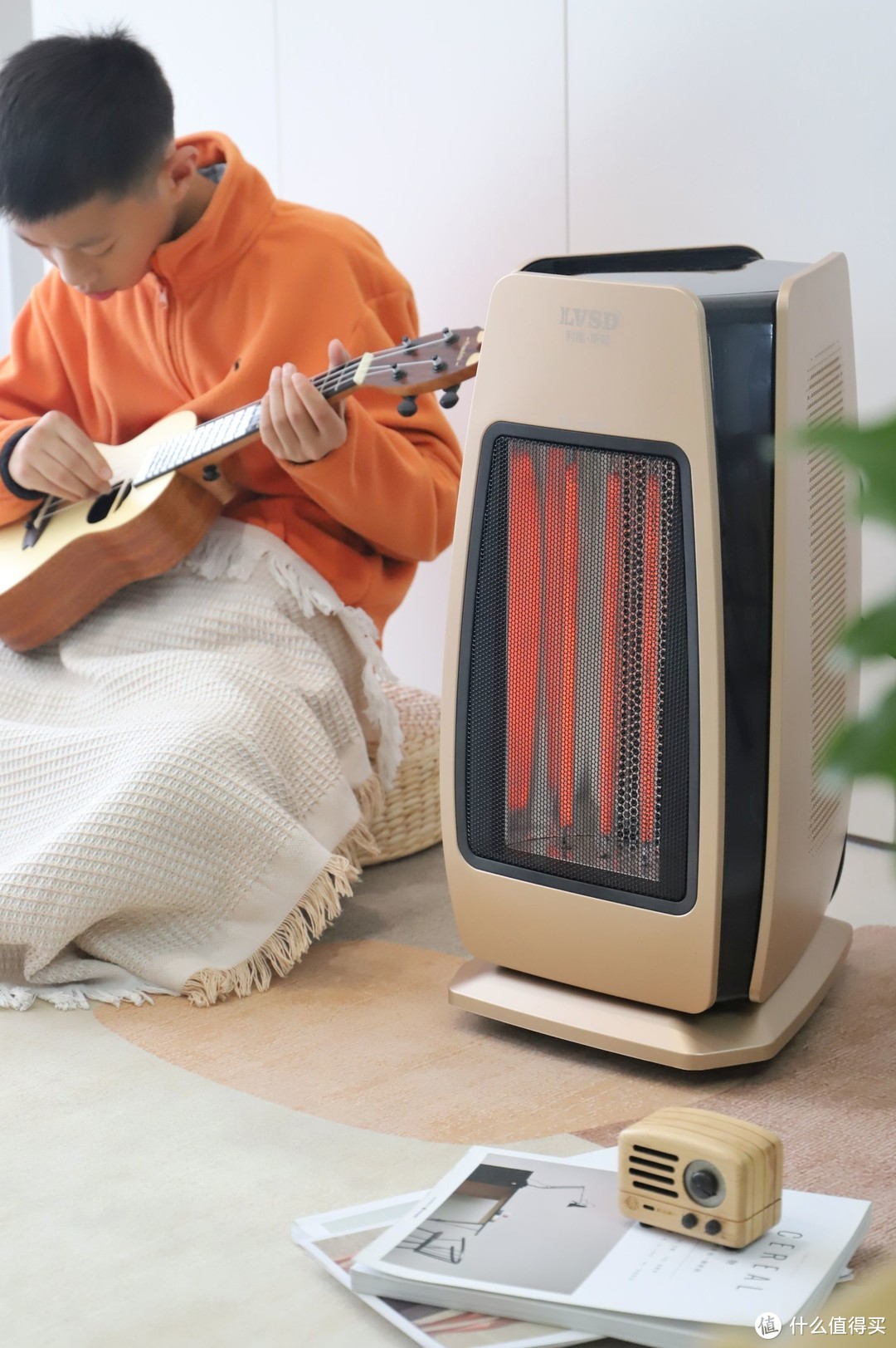 利维斯顿石墨烯远红外移动取暖器：温暖全屋、呵护健康