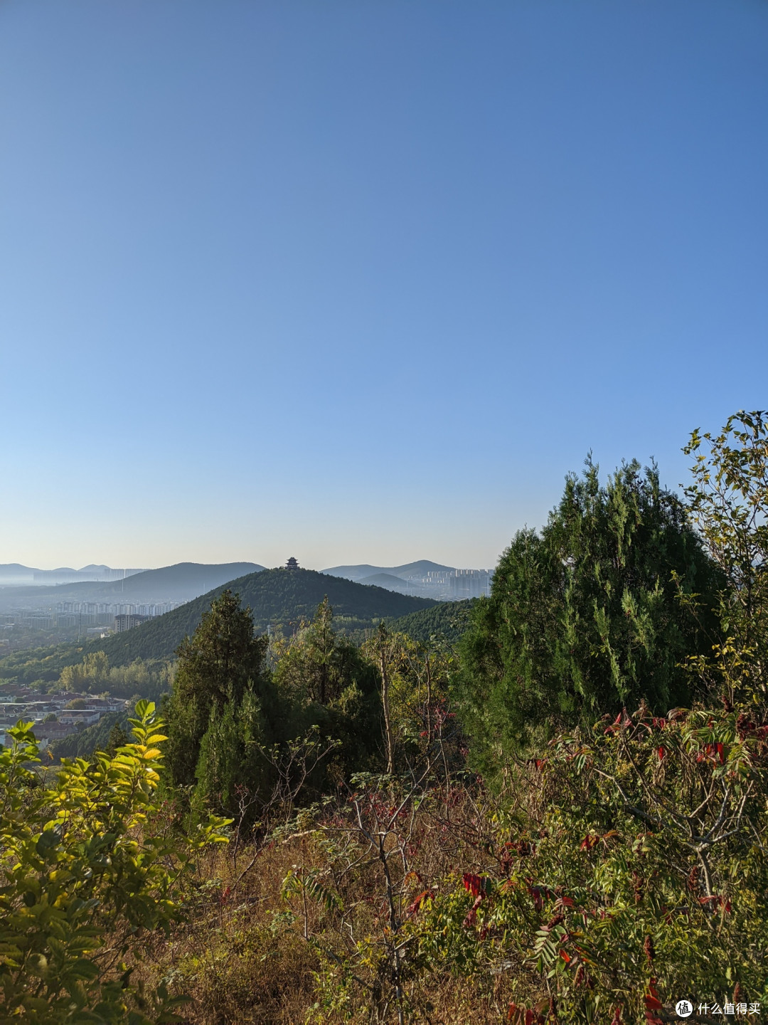 徐州龙腰山之环翠阁与望湖亭