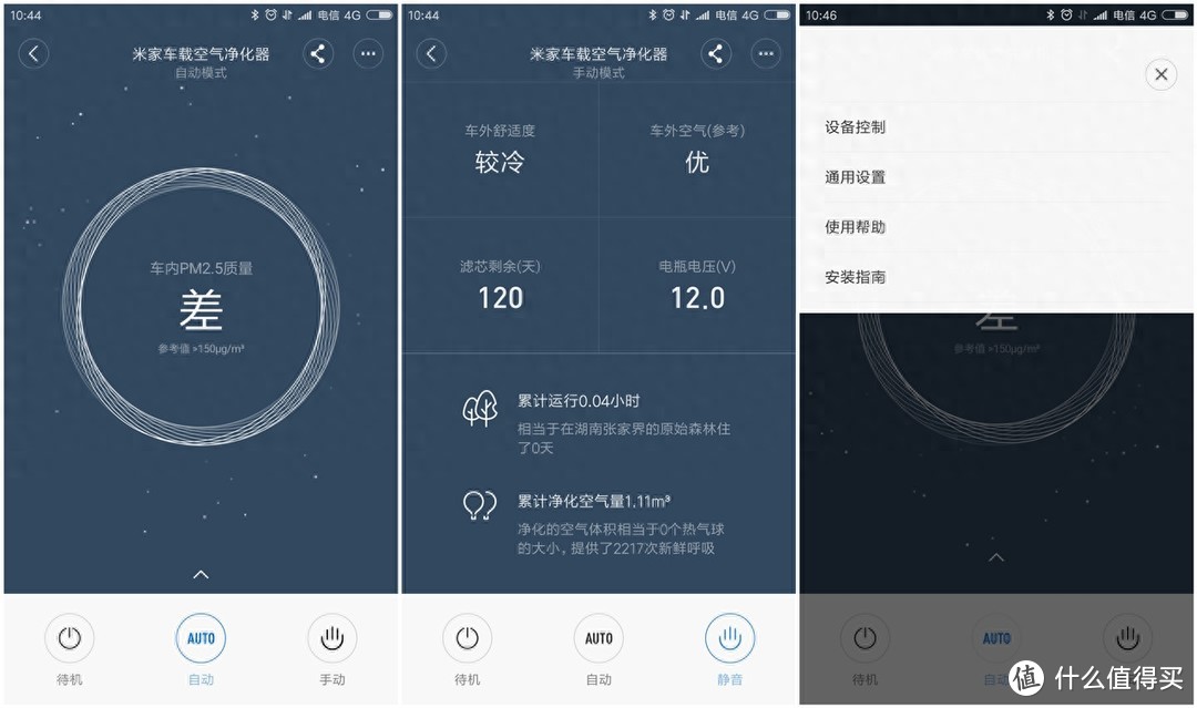 米家车载空气净化器 高尔夫驾乘空气更清新