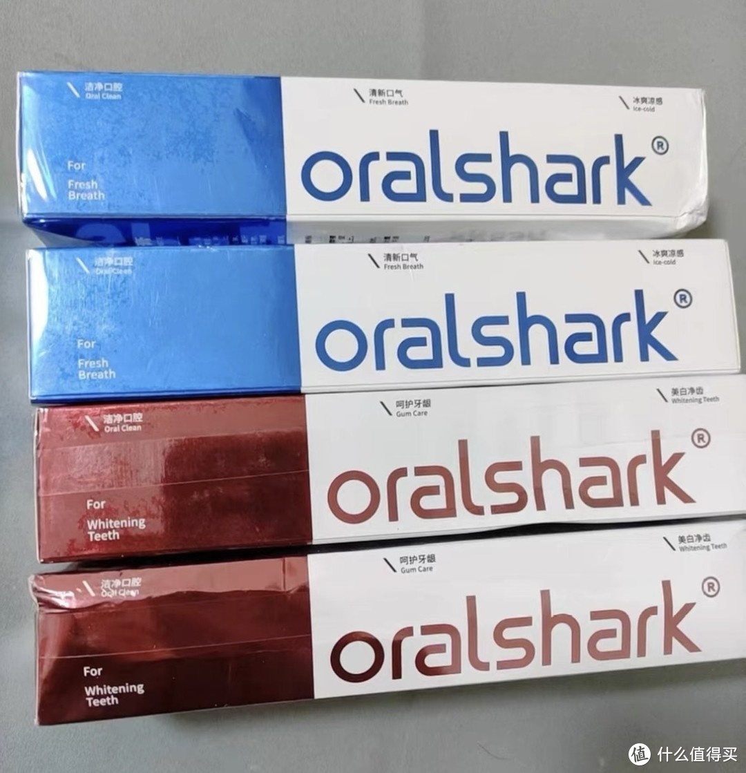 🌟🌟OralShark参半口腔鲨鱼美白牙膏，让你拥有闪亮✨✨的笑容！