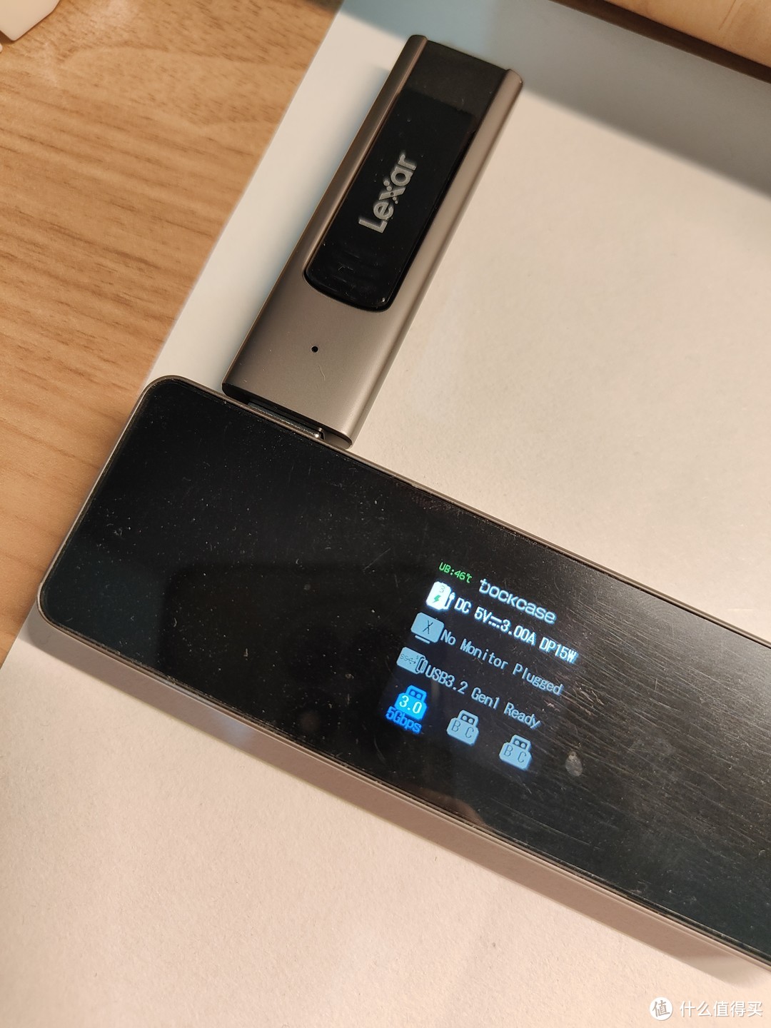 接入是老的满速USB3.0规格，换算就是现在新的USB 3.1 Gen 1规格