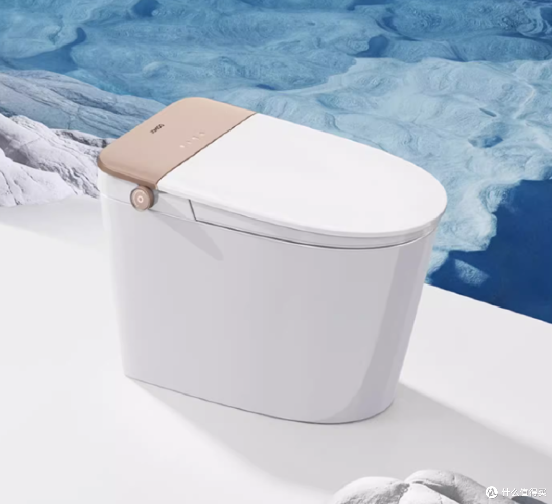 天猫精选九牧卫浴智能马桶全自动感应翻盖家用魔力泡无水压限制坐便器