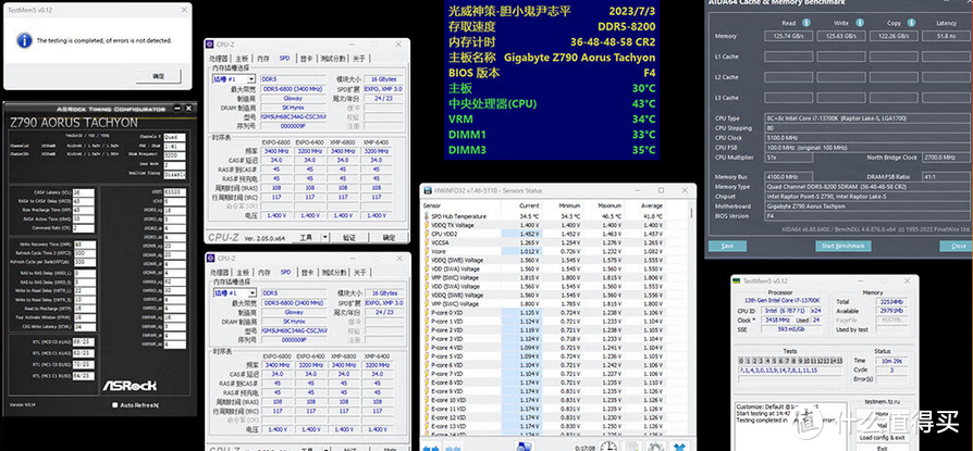 常规秩序以外内存新选择。光威48GB(24GBx2)套装 DDR5 6800 台式机内存条，轻松超频